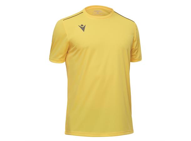 Rigel Hero Shirt SS YEL 4XS Teknisk trenings t-skjorte - Unisex 