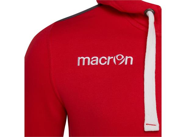 Motown Full Zip Hooded Jacket RED XXS Hettejakke i bomullsmiks 