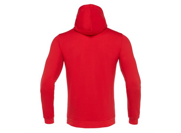 Cello Full Zip Hooded Sweatshirt RED S Hettejakke i børstet fleece - Unisex 