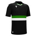 Charon Eco Match Day Shirt BLK/GRN XXS Teknisk spillerdrakt i ECO-tekstil