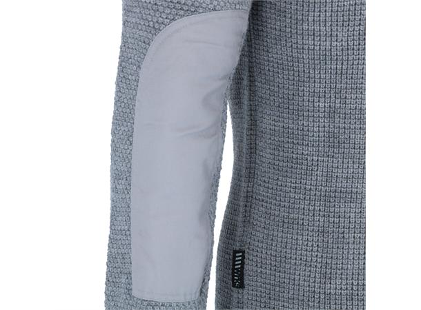 Amethyst Wool Sweather Grey M L Komfortabel ullgenser -  Unisex 