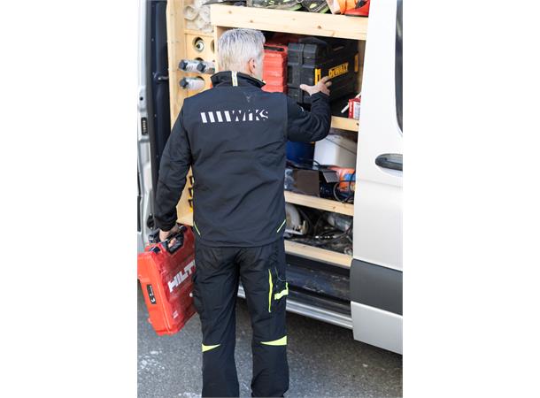 Varg Vest Black Beatuy L Softshellvest - Unisex 