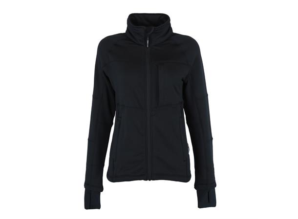 Topaz Fleece Jacket W Black Beauty XS Fleecejakkke med 4-veis stretch til dame 