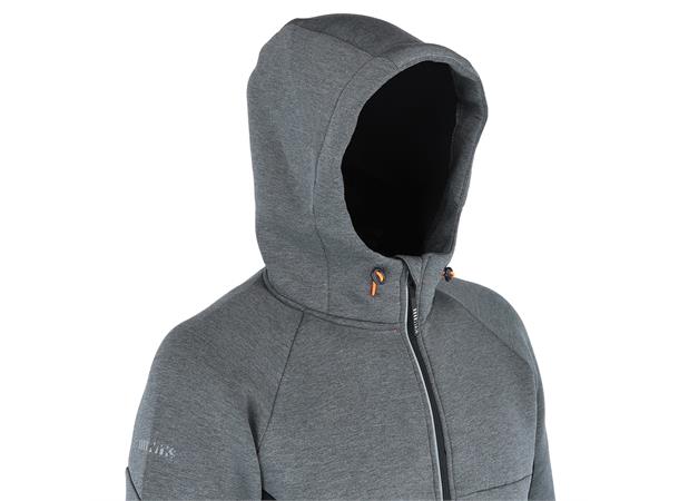 Feldspar Hooded Jacket Grey XL God og varm hettejakke - Unisex 