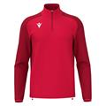 Isen Training 1/4 Zip Top RED XL Teknisk treningsgenser - Unisex