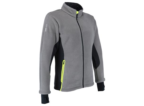 Albite Fleece Jacket Grey Melange XL Fleecejakke til jobb og fritid - Unisex 