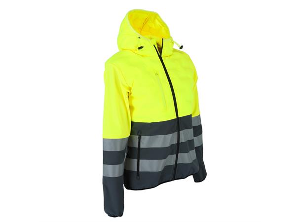 Mastif Jacket Hi Vis W Safety Yel XS Varm og vannavvisende jakke til dame 