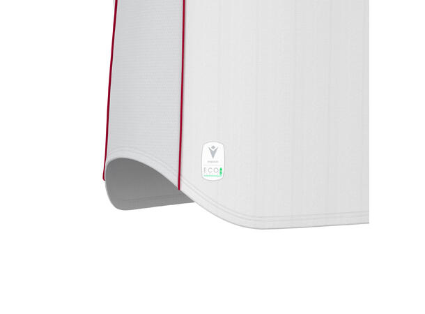 Warden Eco Match Day Shirt WHT/RED M 