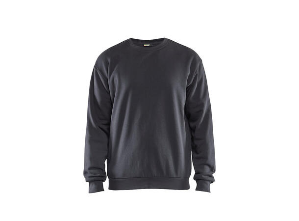 3585 Collegegenser Mellomgrå XS Flosset innside 