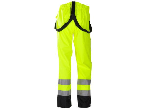 Regnbukse BS Bergset Hivis/Svart XXS Klasse 3 