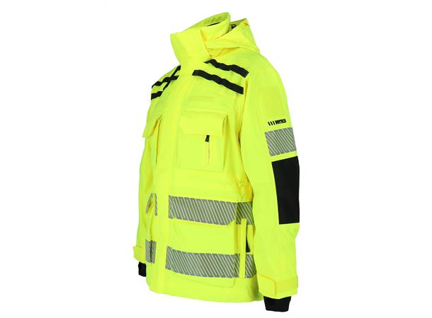 Polarjo eVent Hi-Vis Safety Yel XS Jakke med eVent membran- Unisex 