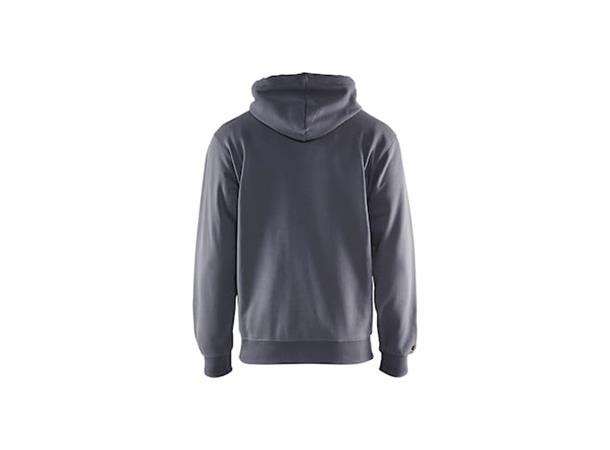 3366 Hettejakke Glidelås Grå XS Bomull 