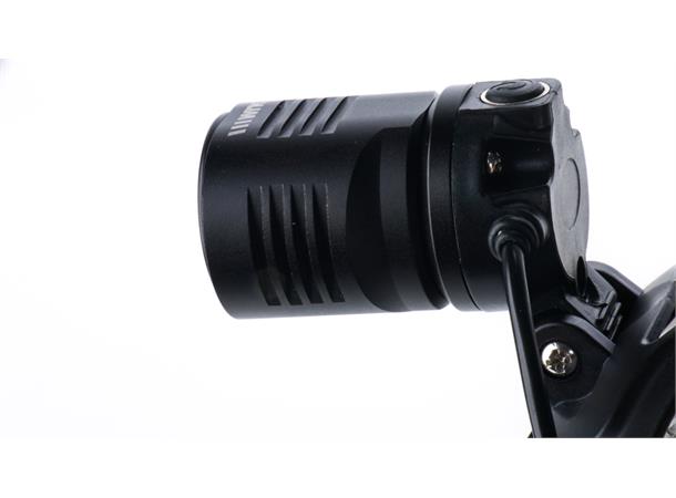 Carla 1000 Hodelykt Oppladbar hodelykt i aluminium 