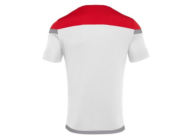 Titan Shirt Shortsleeve WHT/RED XS Teknisk t-skjorte til trening - Unisex 